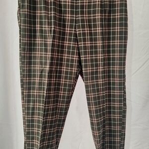 Spring 2017 Laura Byrnes Pinuo Girl Clothing High Waist Pink and Brown Pants